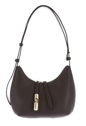 FURLA Goccia Shoulder Bag S Cioccolato