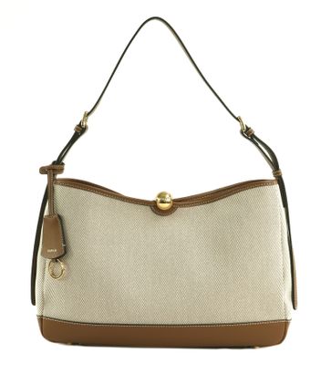FURLA Sfera Soft Shoulder Bag L Toni Cognac