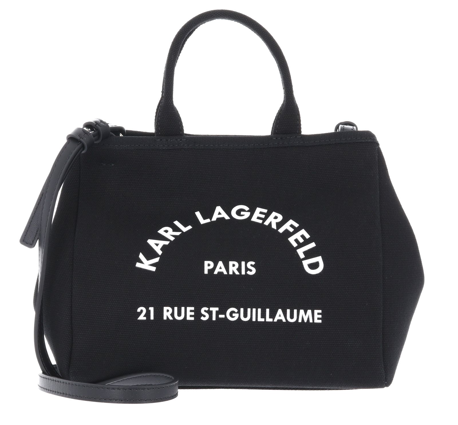 KARL LAGERFELD K / RSG Conv. Trapeze Mini Shopper Black