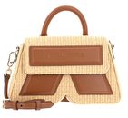 KARL LAGERFELD Ikon / K Raffia Crossbody Natural - Tan KARL LAGERFELD Ikon / K Raffia Crossbody Natural - Tan