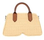 KARL LAGERFELD Ikon / K Raffia Crossbody Natural - Tan KARL LAGERFELD Ikon / K Raffia Crossbody Natural - Tan