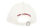 KARL LAGERFELD Ikon Choupette Cap Cream White