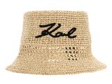 KARL LAGERFELD K / Signature Crochet Hat Natural KARL LAGERFELD K / Signature Crochet Hat Natural