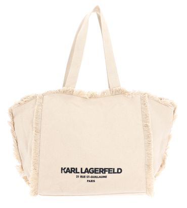 KARL LAGERFELD K / RSG Fringes Tote Natural KARL LAGERFELD K / RSG Fringes Tote Natural