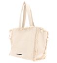 KARL LAGERFELD K / RSG Fringes Tote Natural