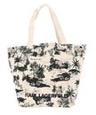 KARL LAGERFELD K / Essential Reversible Print Shopper Vacancesdekarl Black KARL LAGERFELD K / Essential Reversible Print Shopper Vacancesdekarl Black