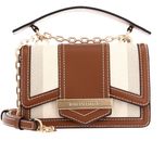 KARL LAGERFELD K / Nova Small Crossbody Canvas Natural Canvas Tan KARL LAGERFELD K / Nova Small Crossbody Canvas Natural Canvas Tan