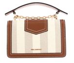 KARL LAGERFELD K / Nova Small Crossbody Canvas Natural Canvas Tan KARL LAGERFELD K / Nova Small Crossbody Canvas Natural Canvas Tan