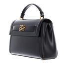 KARL LAGERFELD K / Autograph Top Handle Bag S Black / Gold KARL LAGERFELD K / Autograph Top Handle Bag S Black / Gold
