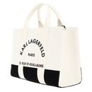 KARL LAGERFELD K / RSG Shopper White / Black