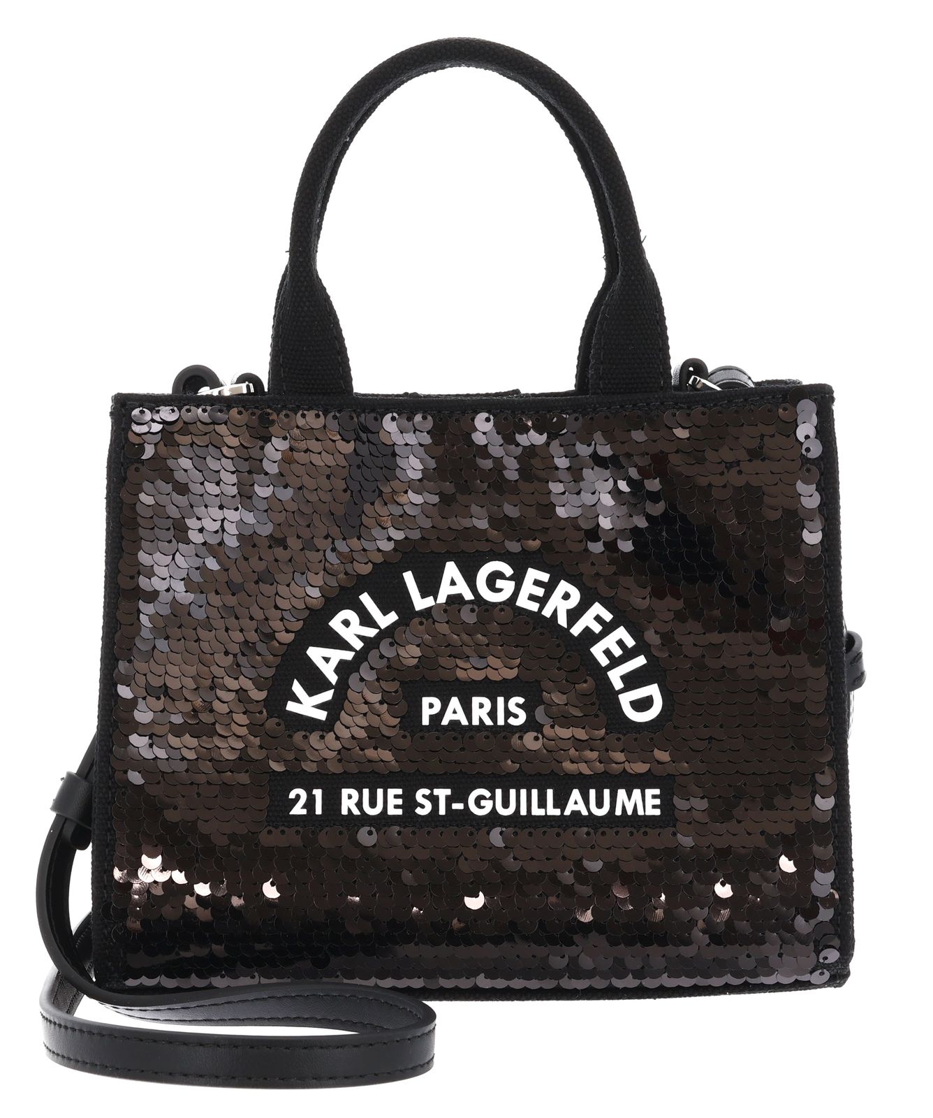 KARL LAGERFELD K / RSG Square Mini E / W Tote Black