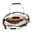 KARL LAGERFELD Ikon Mesh Small Tote S Black Stripes