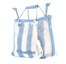 KARL LAGERFELD Ikon Mesh Small Tote S Blue Bloom Stripes