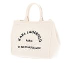 KARL LAGERFELD K / RSG Conv. Trapeze Mini Shopper Natural KARL LAGERFELD K / RSG Conv. Trapeze Mini Shopper Natural