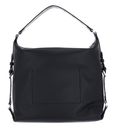 KARL LAGERFELD K / Eyelets Hobo Bag M Black - Nickel KARL LAGERFELD K / Eyelets Hobo Bag M Black - Nickel