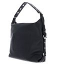 KARL LAGERFELD K / Eyelets Hobo Bag M Black - Nickel KARL LAGERFELD K / Eyelets Hobo Bag M Black - Nickel