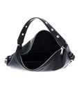 KARL LAGERFELD K / Eyelets Hobo Bag M Black - Nickel KARL LAGERFELD K / Eyelets Hobo Bag M Black - Nickel