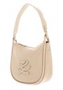 KARL LAGERFELD K / Autograph Patch Halfmoon Shoulderbag Safari