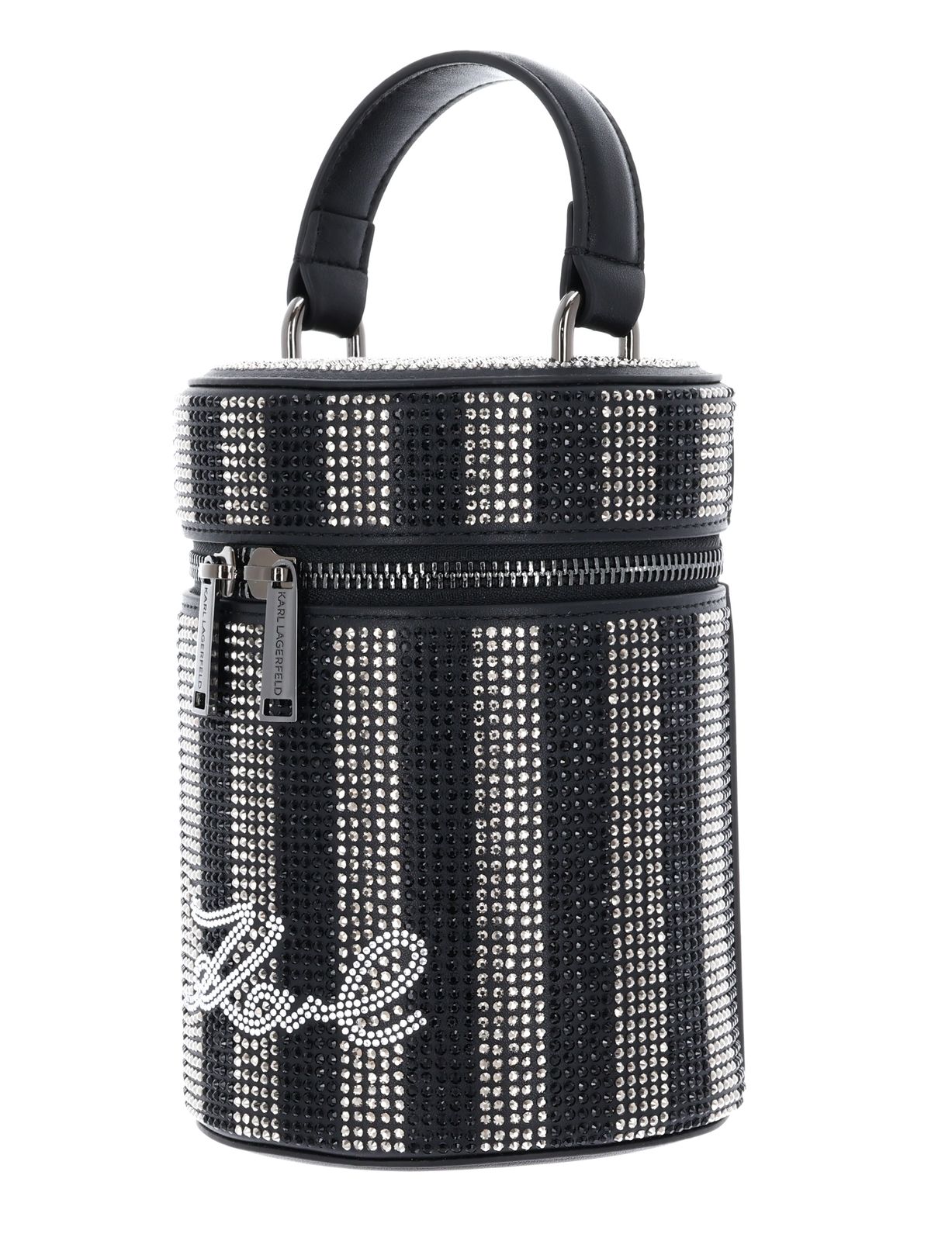 KARL LAGERFELD K / Soiree Signature Box Bag Black Embellishment KARL LAGERFELD K / Soiree Signature Box Bag Black Embellishment