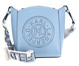 KARL LAGERFELD K / Circle Bucket Bag S Blue Bloom