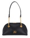 KARL LAGERFELD K / Autograph Bowling Shoulderbag S Black / Gold KARL LAGERFELD K / Autograph Bowling Shoulderbag S Black / Gold