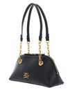KARL LAGERFELD K / Autograph Bowling Shoulderbag S Black / Gold KARL LAGERFELD K / Autograph Bowling Shoulderbag S Black / Gold