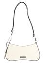 KARL LAGERFELD Ikon Smooth Outline Mini Crossbody Bag Cream White KARL LAGERFELD Ikon Smooth Outline Mini Crossbody Bag Cream White