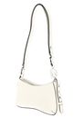 KARL LAGERFELD Ikon Smooth Outline Mini Crossbody Bag Cream White KARL LAGERFELD Ikon Smooth Outline Mini Crossbody Bag Cream White