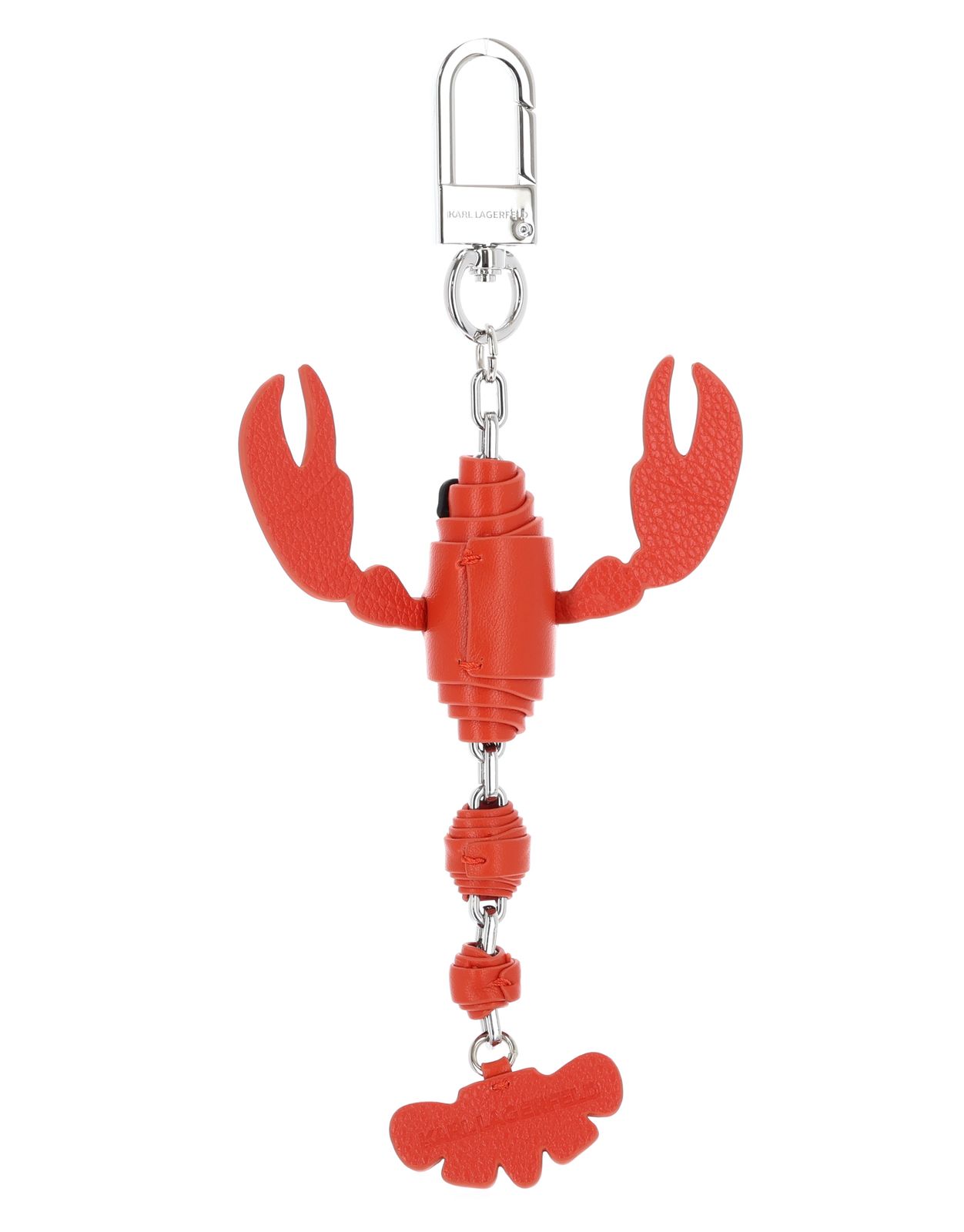 KARL LAGERFELD Ikon Lobster Keychain Poppy Red KARL LAGERFELD Ikon Lobster Keychain Poppy Red