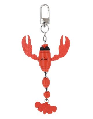 KARL LAGERFELD Ikon Lobster Keychain Poppy Red KARL LAGERFELD Ikon Lobster Keychain Poppy Red
