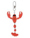KARL LAGERFELD Ikon Lobster Keychain Poppy Red KARL LAGERFELD Ikon Lobster Keychain Poppy Red
