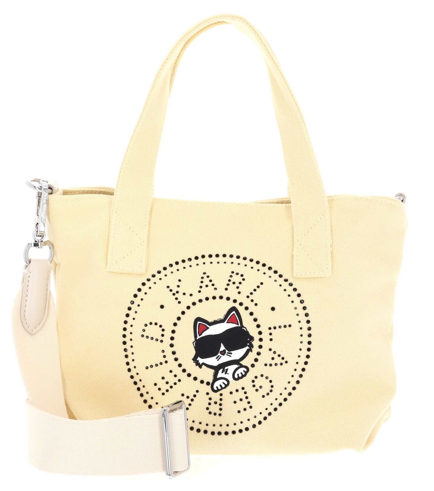 KARL LAGERFELD Ikon Circle Choup Shopper Sunlight