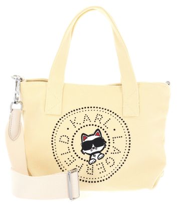 KARL LAGERFELD Ikon Circle Choup Shopper Sunlight KARL LAGERFELD Ikon Circle Choup Shopper Sunlight