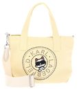 KARL LAGERFELD Ikon Circle Choup Shopper Sunlight KARL LAGERFELD Ikon Circle Choup Shopper Sunlight