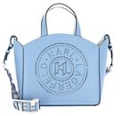 KARL LAGERFELD Essentials Tote Bag Perforated S / M Blue Bloom