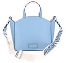 KARL LAGERFELD Essentials Tote Bag Perforated S / M Blue Bloom