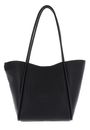 KARL LAGERFELD K / Autograph Patch Tote Bag M Black - Nickel KARL LAGERFELD K / Autograph Patch Tote Bag M Black - Nickel