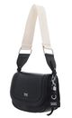 DKNY Nia Flap Shoulder Bag M Black / Silver