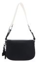 DKNY Nia Flap Shoulder Bag M Black / Silver