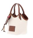 DKNY Mari Mini Tote Crossbody Natural / Saddle