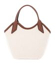 DKNY Mari Mini Tote Crossbody Natural / Saddle