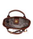 DKNY Mari Mini Tote Crossbody Natural / Saddle