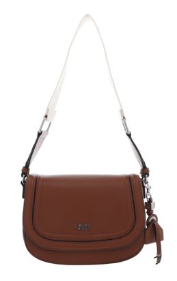 DKNY Nia Flap Shoulder Bag M Saddle1