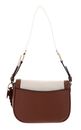 DKNY Mari Flap Shoulder Bag M Natural / Saddle