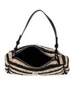 DKNY Remy Top Zip Shoulder Bag Blk / Natural