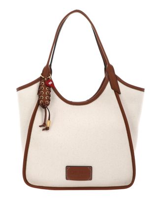 DKNY Mari Tote Bag Natural / Saddle