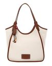 DKNY Mari Tote Bag Natural / Saddle