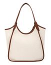 DKNY Mari Tote Bag Natural / Saddle