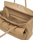 LIEBESKIND BERLIN Satchel Bag Light Tan Suede LIEBESKIND BERLIN Satchel Bag Light Tan Suede