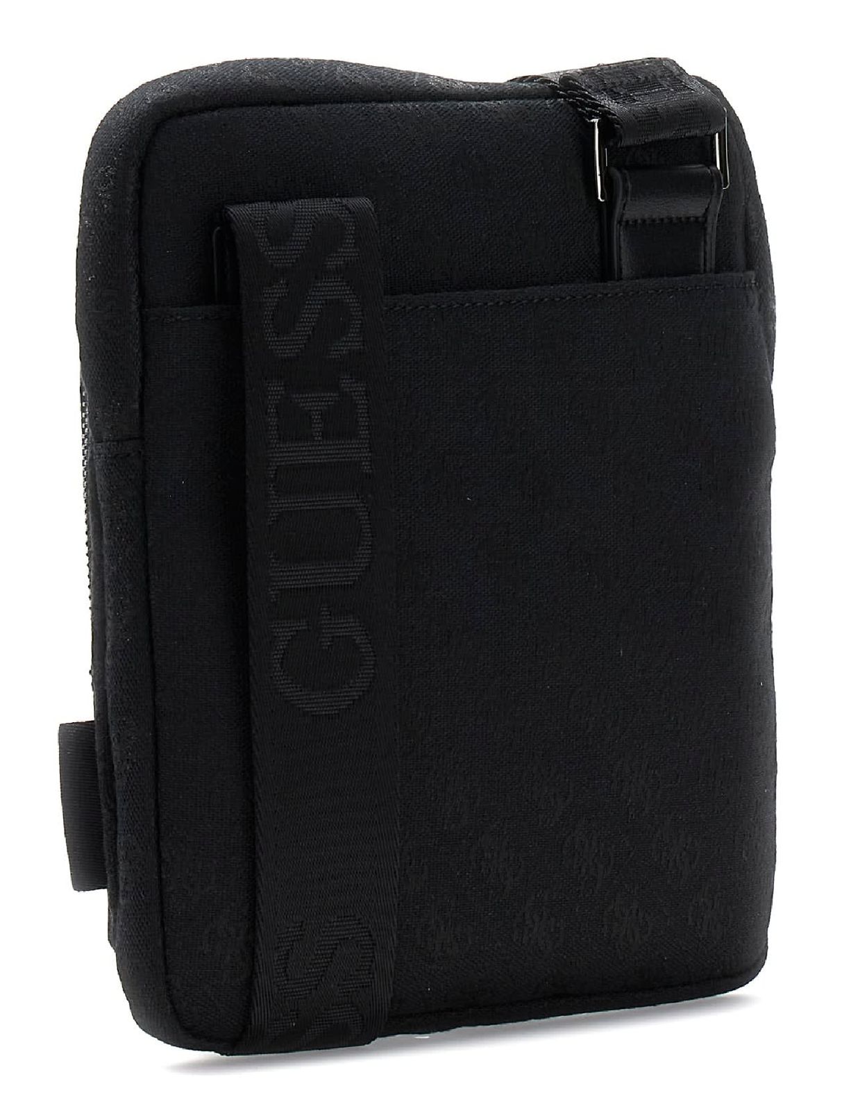 GUESS Boston Crossbody Flat Dark Black GUESS Boston Crossbody Flat Dark Black